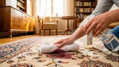 So entfernen Sie einen alten Weinfleck: eine Schritt-für-Schritt-Anleitung