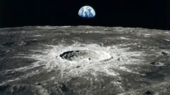 Auf dem Mond ist ein neuer riesiger Krater entstanden – damit hatten die Wissenschaftler nicht gerechnet