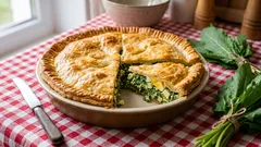 Sauerampfer, Brynza und Ei: ein Rezept, das zu Hause für Begeisterung sorgt