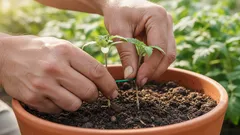Zwei Tomaten in einem Pflanzloch: ein Trick, den kaum jemand kennt